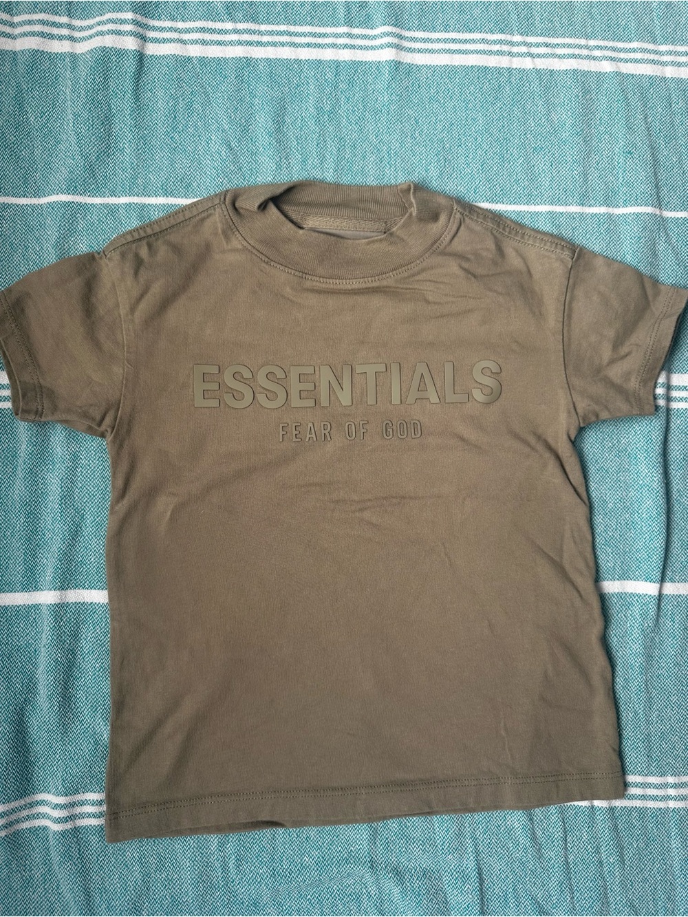 Fear of God Essentials Kids Short Sleeve Tee